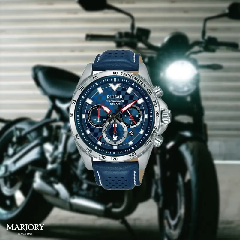 Chronograph Montres Pulsar Homme Pulsar Mens 24 Hour Dial