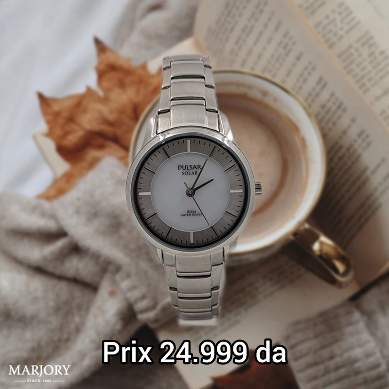 Montre Pulsar Pour Femme - Occasion - Style Casual - Montre-bracelet élégante Et Fonctionnelle